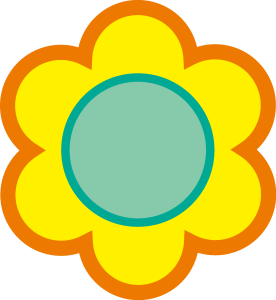 Princess Daisy Logo Vector