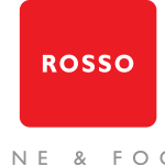 ROSSO wine & food Logo Vector