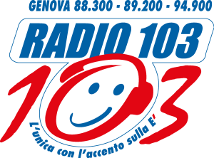 Radio 103 Liguria  new Logo Vector