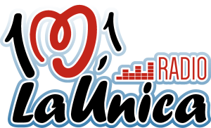Radio La Única 100.1 FM Logo Vector