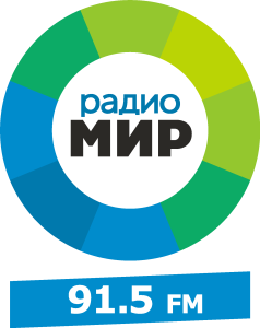 Radio MIR Tomsk 91.5 FM Logo Vector