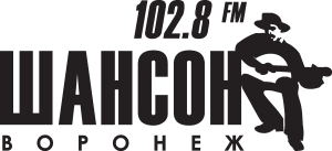 Radio Shanson Voronezh 102.8 FM Logo Vector