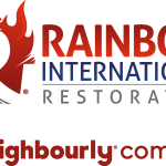 Rainbow International Restoration Logo Vector