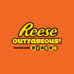 Reese’s Pieces Chocolate Logo Vector