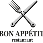 Restaurant with Fork & Knife Logo Vector