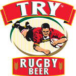 Rugby Beer Logo Vector