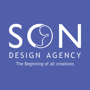 SON Design Agency Logo Vector