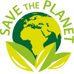 Save the Planet Logo Vector