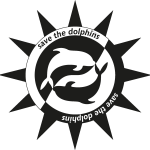 Save the dolphins Logo Vector