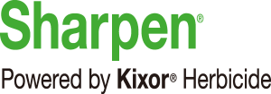 Sharpen Powered by Kixor Herbicide Logo Vector