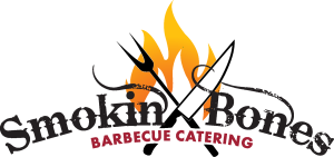 Smokin’ Bones BBQ Catering Logo Vector