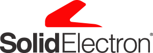 Solid Electron Logo Vector
