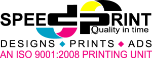 Speed Print Logo Vector