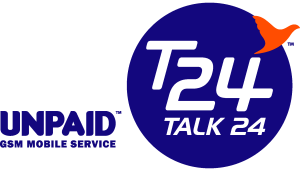 T24 Mobile Logo Vector