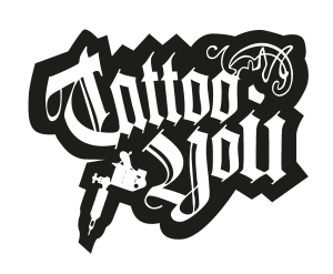 Tatto You   Tattoo Studio Logo Vector