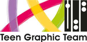 Teen Graphic Team Logo Vector