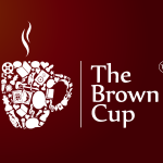 The Brown Cup Logo Vector