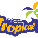 Tropical Lanchonete e Pizzaria Logo Vector