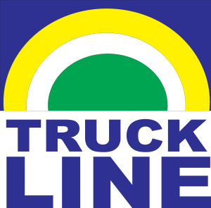 Truck Line Logo Vector