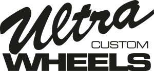 Ultra Custom Wheels Logo Vector