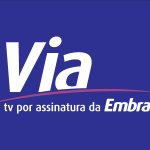 VIA EMBRATEL TV POR ASSINATURA Logo Vector