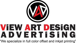 VIEW ART DESIGN ADVERTISING Logo Vector