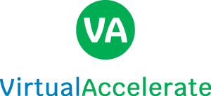 Virtual Accelerate Logo Vector