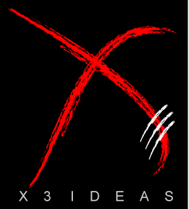 X3 IDEAS. Logo Vector
