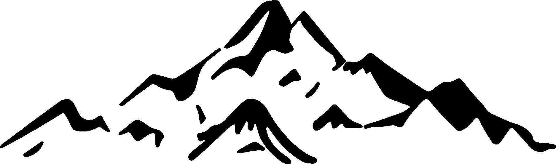 erciyes dagi vektorel silüet Logo Vector