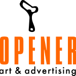 opener art & advertising Logo Vector