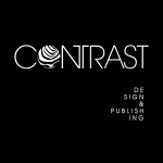 CONTRAST Design & Publishing Logo Vector