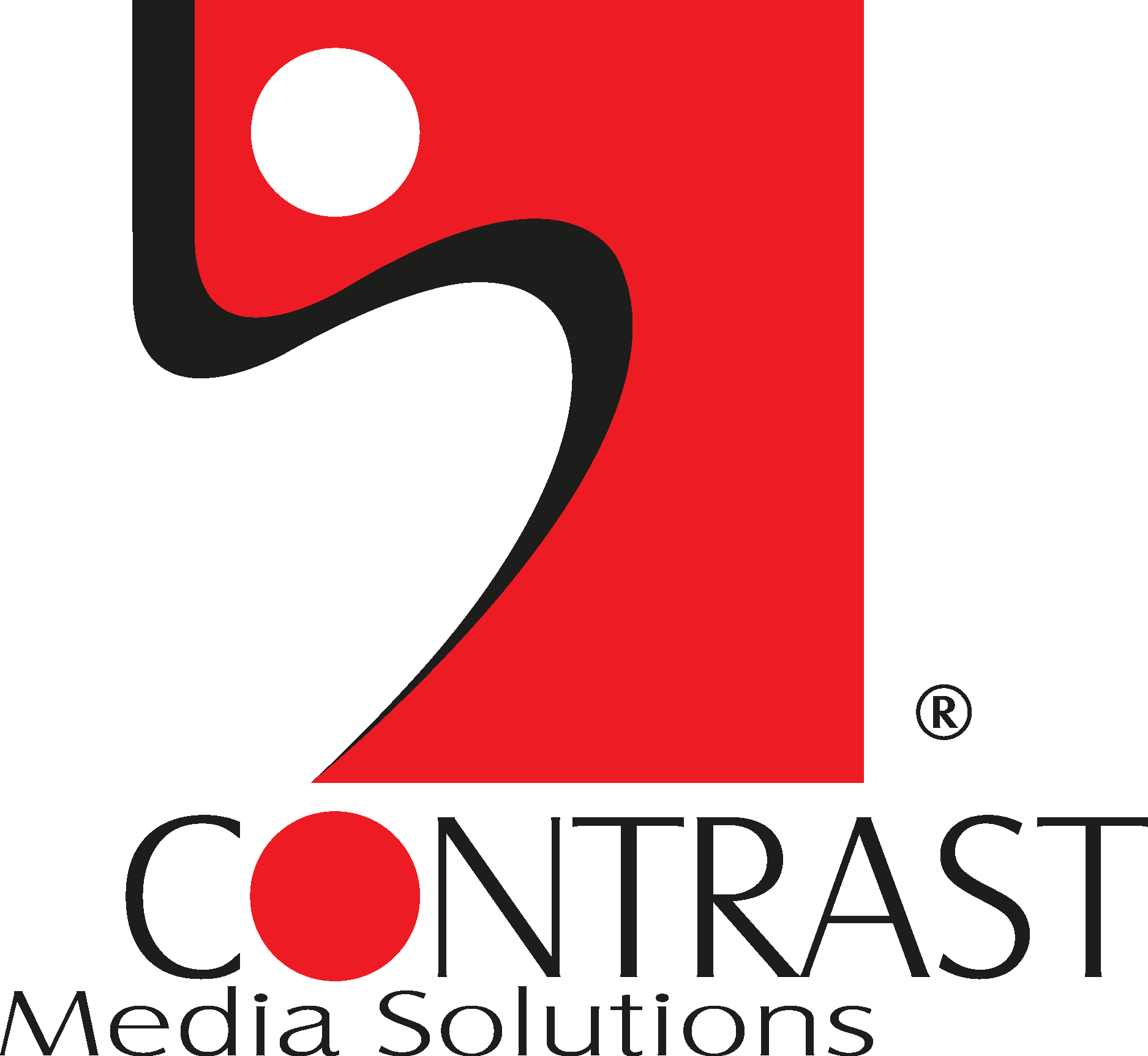 CONTRAST Media Solutions® Logo Vector - (.Ai .PNG .SVG .EPS Free Download)