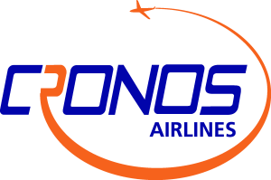 Cronos Airlines Equatorial Logo Vector