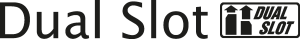 Dual Slot Logo Vector