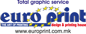 Euro Print Logo Vector