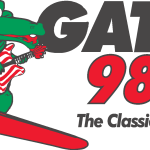 Gater 98.7 FM Logo Vector