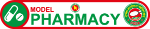 Model Pharmacy Logo Vector