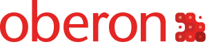 Oberon red Logo Vector
