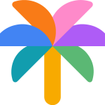 PaLM 2 Icon Logo Vector