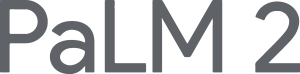 PaLM 2 Wordmark Logo Vector