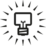 Studioport lamp Logo Vector