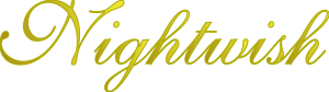 Nightwish Wordmark Logo Vector