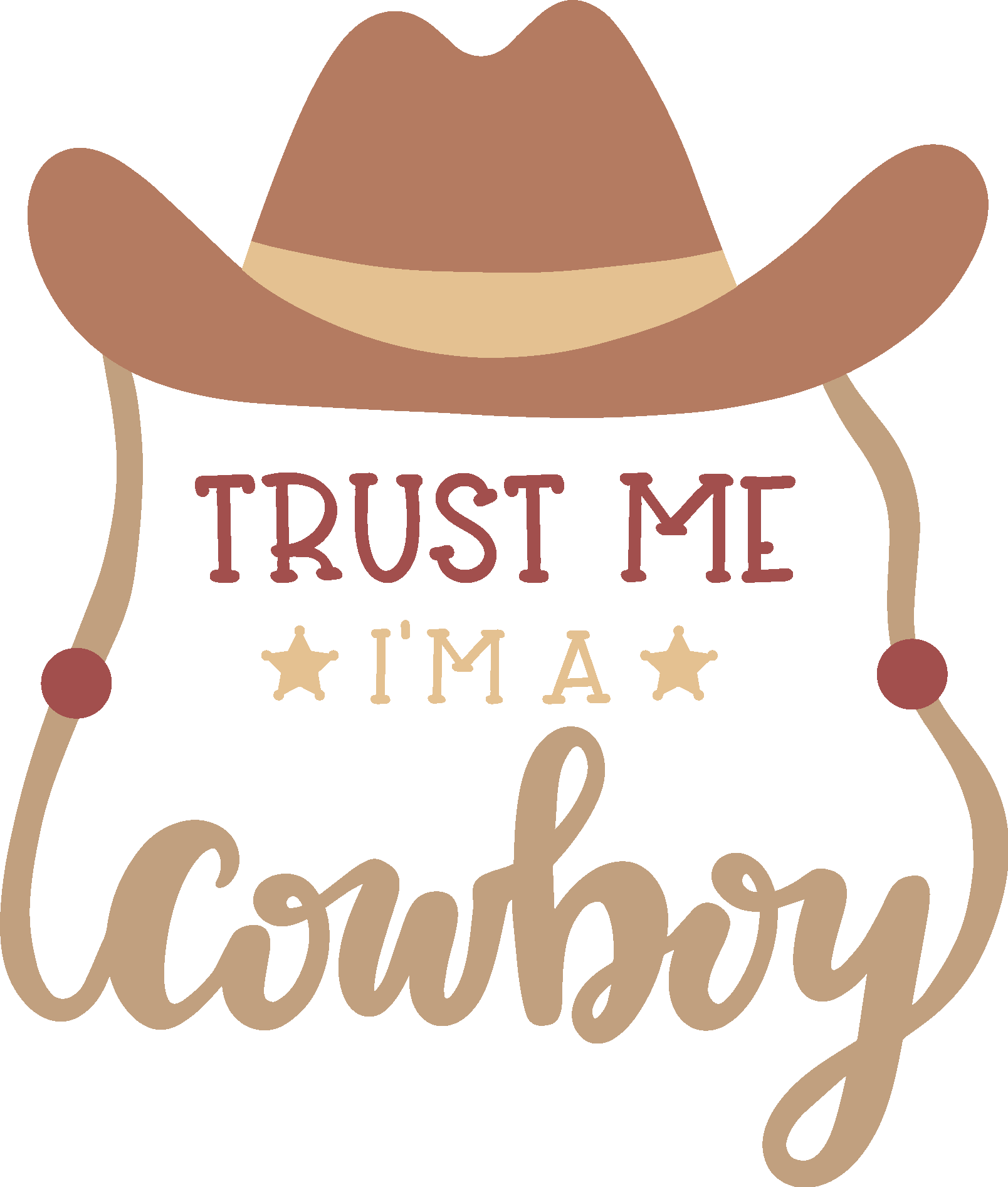 TRUST ME I’M A COWBOY Logo Vector.svg