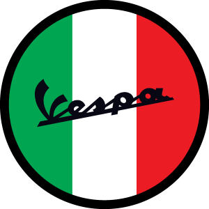 Vespa New Icon Logo Vector