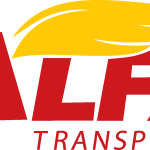 Alfa Transportes Logo Vector