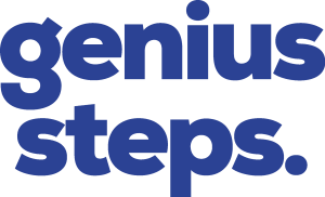 Genius Steps   Otomotiv Teknolojileri Logo Vector