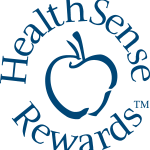 Health Sense Rewards Logo Vector