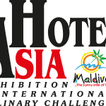 Hotel Asia Exhibition Logo Vector