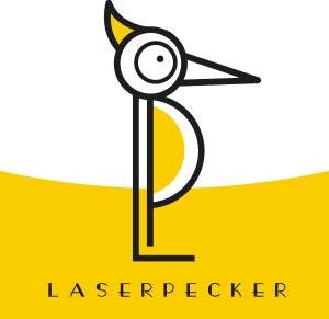 Laserpecker Logo Vector