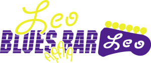 Leo Blues Bar Logo Vector